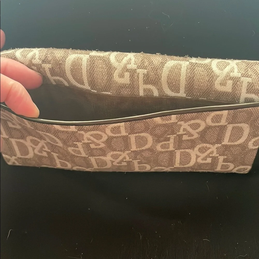 Pinky and Dianne Brown Monogram Wallet - Picture 2 of 11